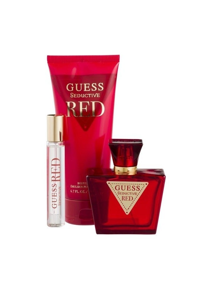 جس مجموعة هدايا سيداكتيف ريد نسائي - Image 3